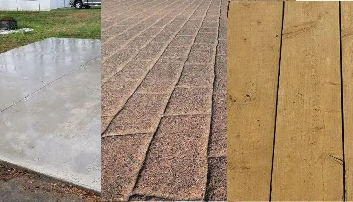 Which is Best? Concrete, Paver, or Wood Deck?