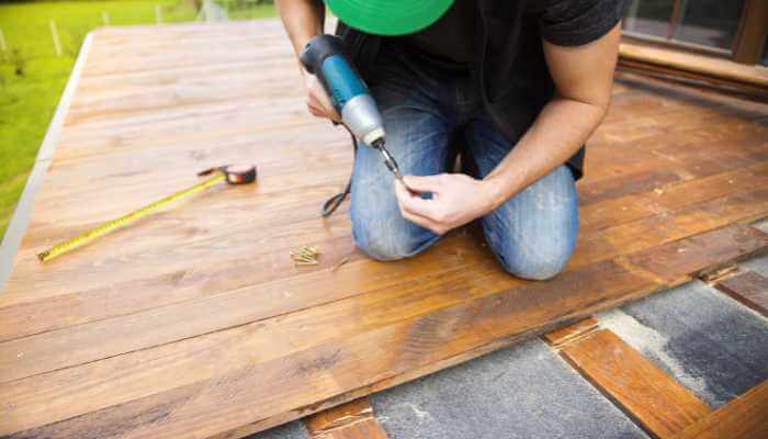 How to fix a garden shed floor