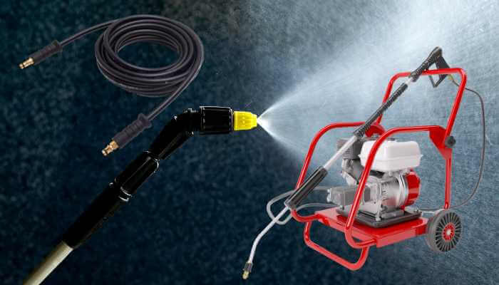 How a pressure washer works