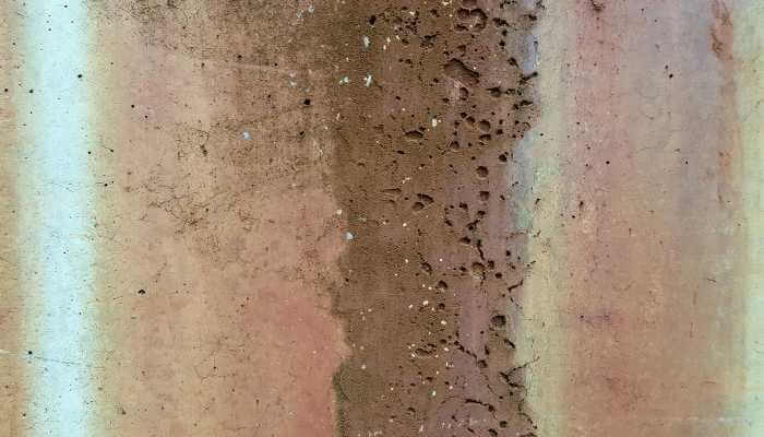 Rust on concrete